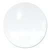 Ghent Coda Low Profile Circular Non-Magnetic Glassboard, 48 Diameter, White Surface CDAGN48WH